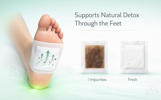 Xunix Herbal Detox Foot Pads – 60 Pieces