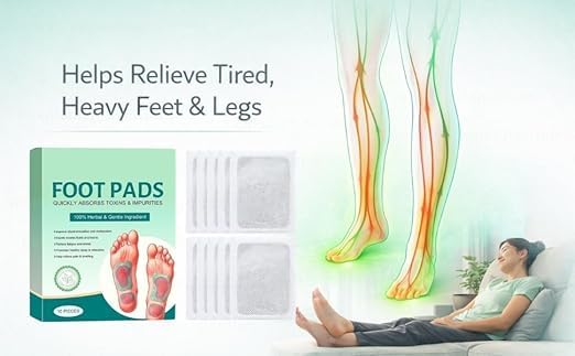 Xunix Herbal Detox Foot Pads – 60 Pieces