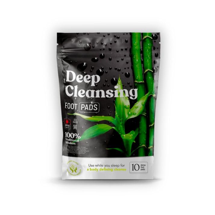 Kiyome Deep Cleansing Foot Detox Pads – 10 Pads