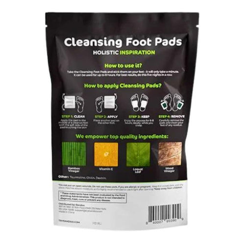Kiyome Deep Cleansing Foot Detox Pads – 10 Pads