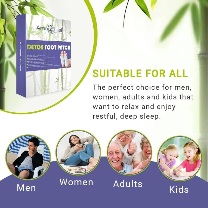 AMAZHEAL Premium Foot Patches – 10 Patches